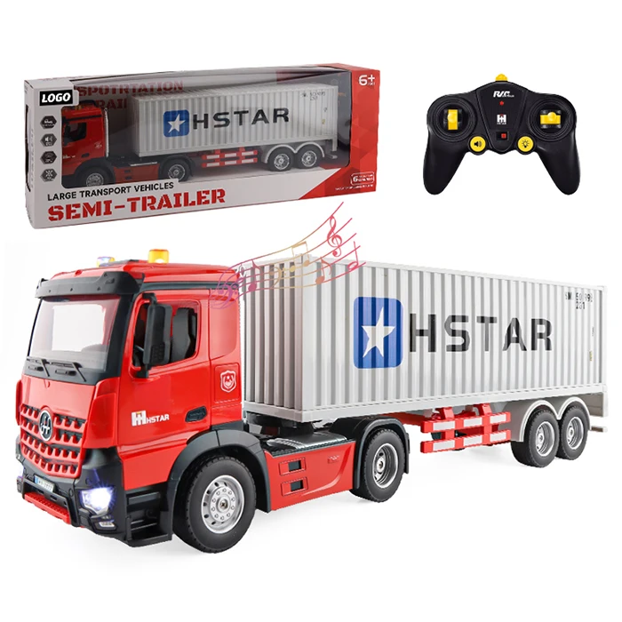 Rc Container Truck Toy 1/16 Remote Control Truck