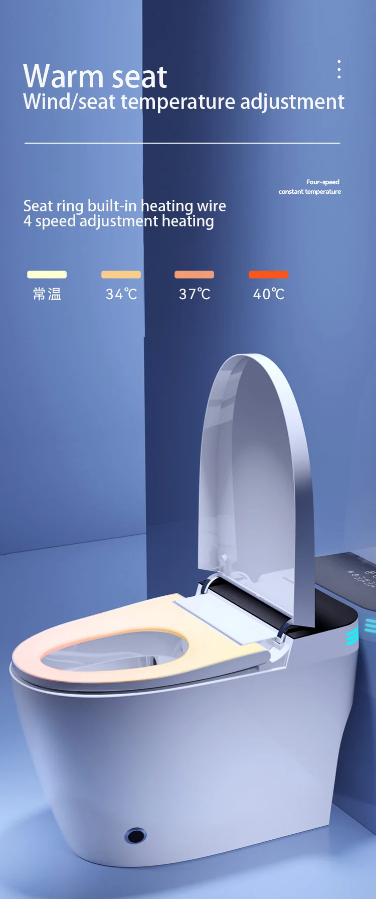 Smart Toilet - High End Automatic Flush Sanitary Ware