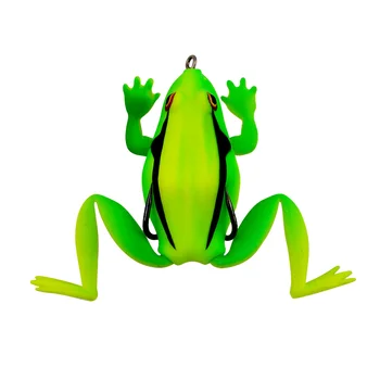 CHEERY Wholesale 19g Hard Floating Fishing Frog Bait Topwater Artificial Bufonid Toad Lure Lake Stream Zander Ocean Boat River – Popper – view 2