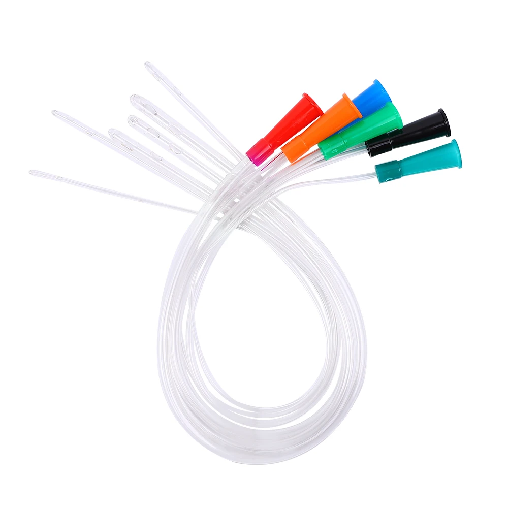 Efficient Smooth-Gliding PVC Nelaton Catheter with Tapered Tip for Seamless Insertion