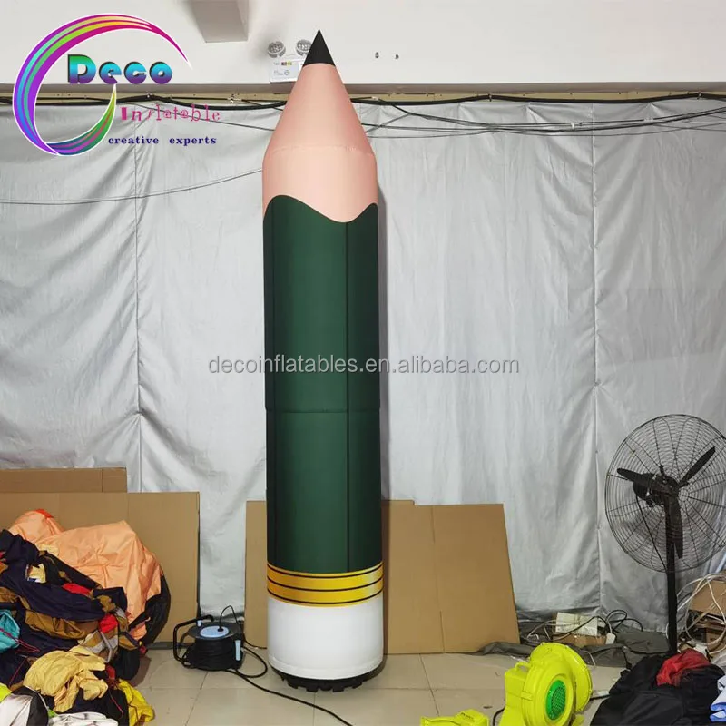Factory Low Price Custom Store Inflatable Advertising Model Inflatable Pencil Inflatable Stationery