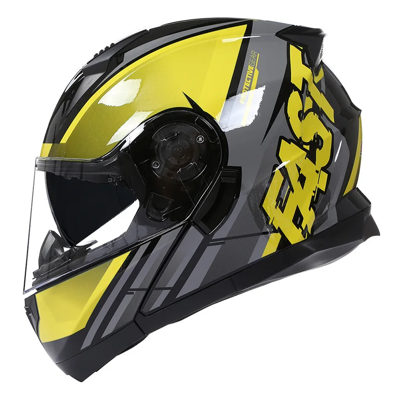 BLD ECE DOT Approved Full Face Safety Helmets ABS Material Motorbike Accessories Head Guard Italian Manufacturer for Motorcycles