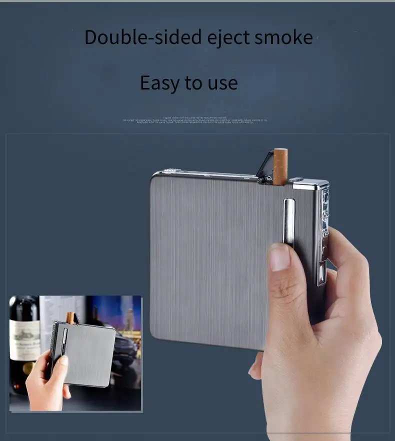 Rechargeable Cigarette Lighter 20 Automatic Cigarette Lighter Portable