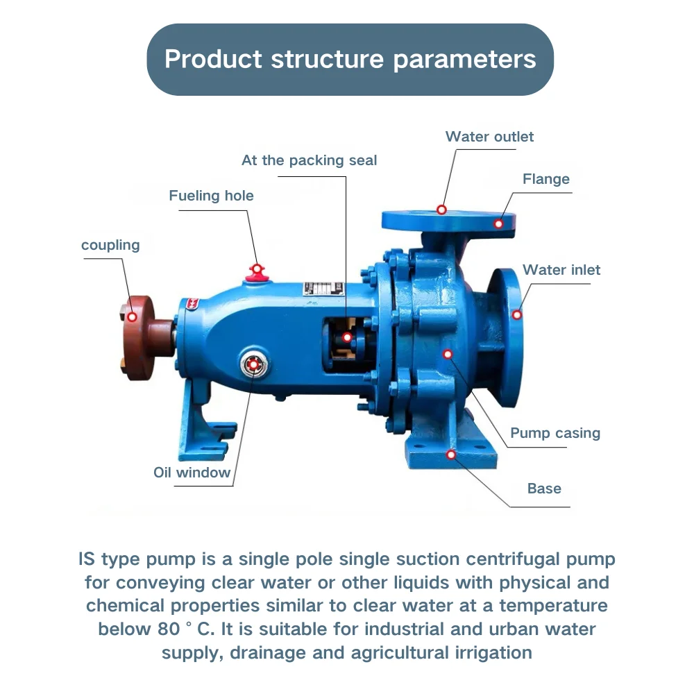 Customizable OEM Centrifugal Pumps for Petrochemical Power Plant