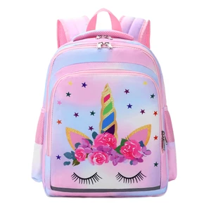 New Arrival Mochilas De Ninas Child Kids Backpack School Bag for Girls with unicorn