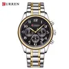 Glod Case Black Dial