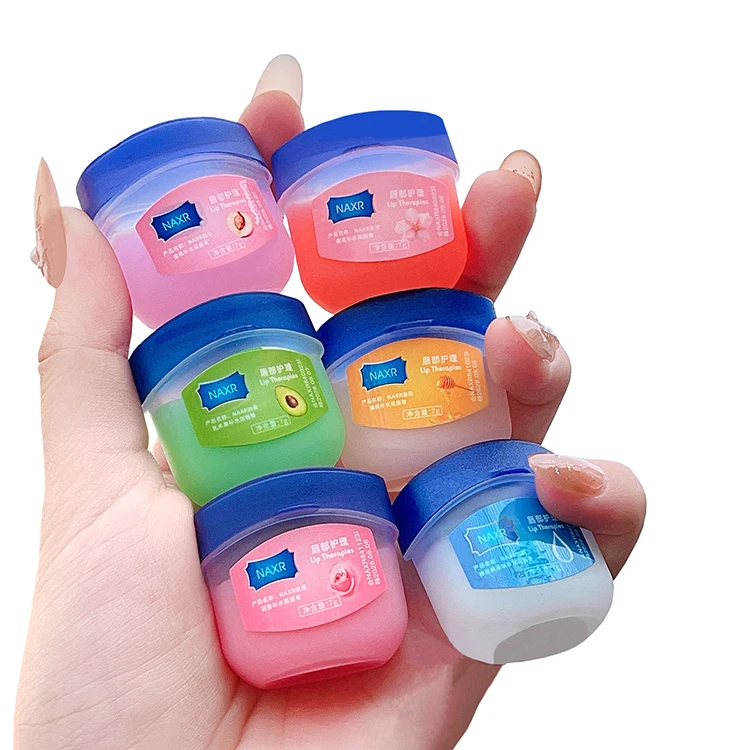Moisturizing Repairing Fade Lip Lines Nature 6pcs Honey White Vaseline Sakura Avocado Rose Juicy