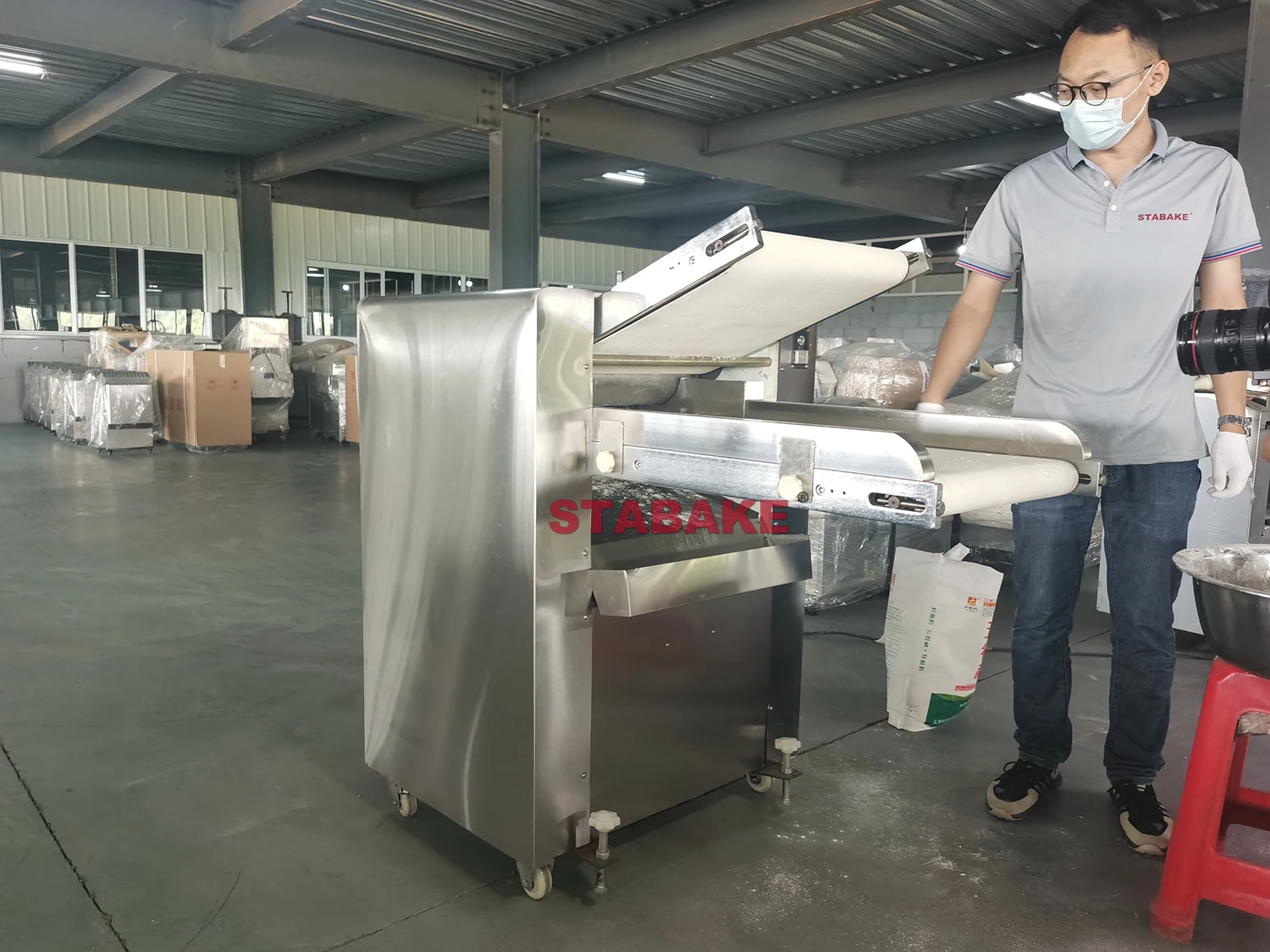 Automatic Dough Sheeter and Dough Roller Machine