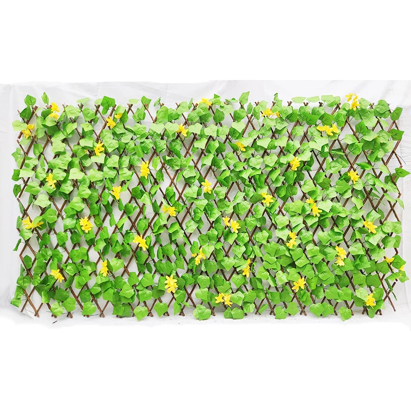 Artificial Hedge Laurel Leaf Garden Fence Wall Balcony Privacy