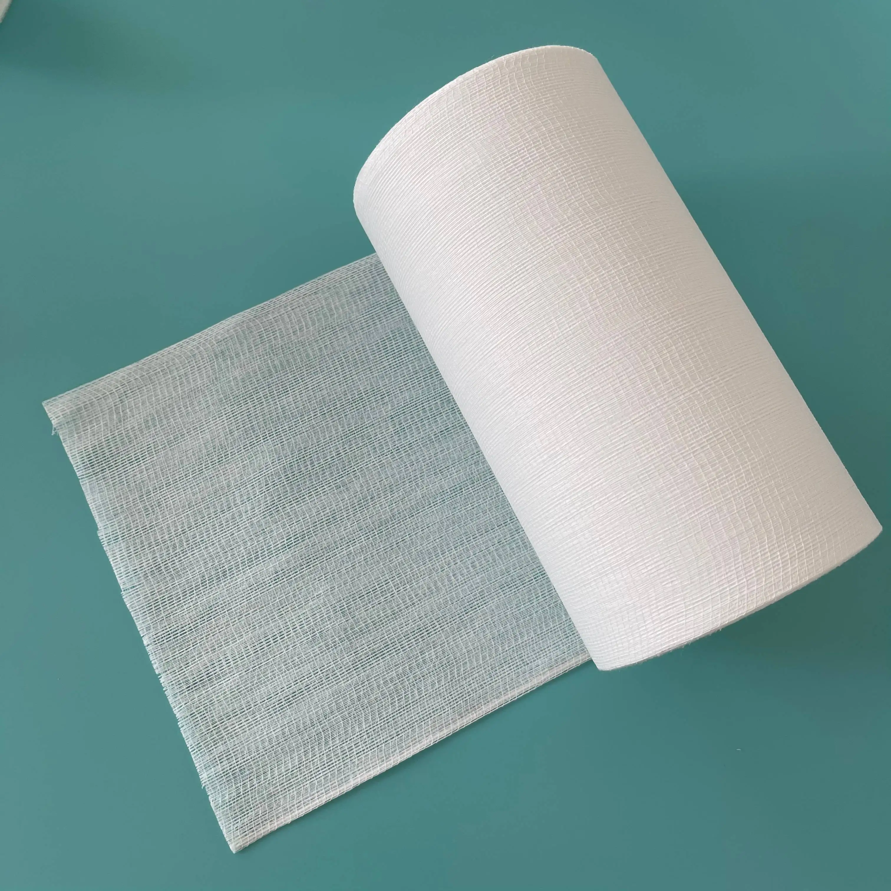 100 Cotton Medical Absorbent Gauze Roll Hydrophilic Gauze With Xray