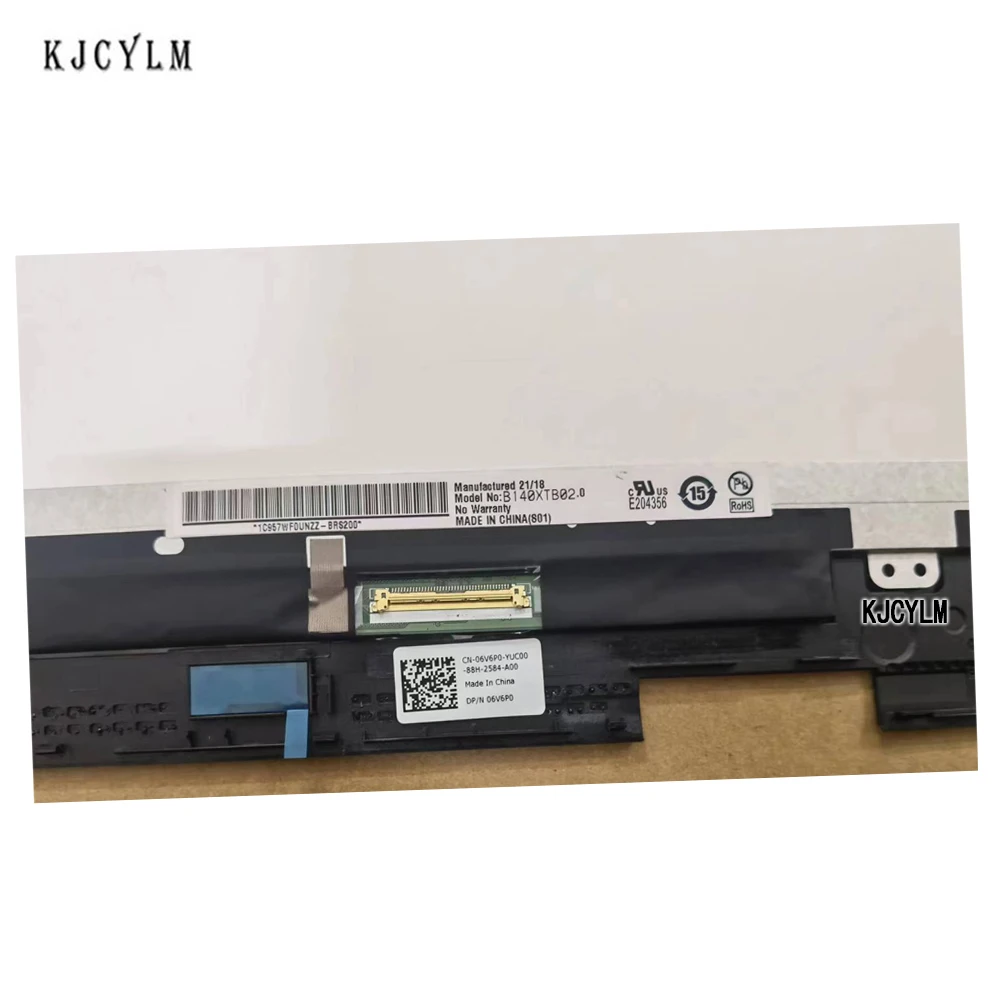 B140XTB02.0 Assembly for DELL Inspiron 14 5000 5481 5482 P93G