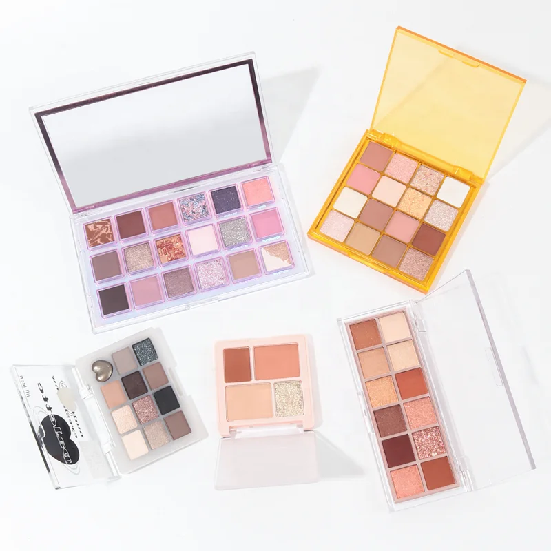 Wholesale Custom Logo Makeup Matte Glitter Eye Shadow Palette Highly