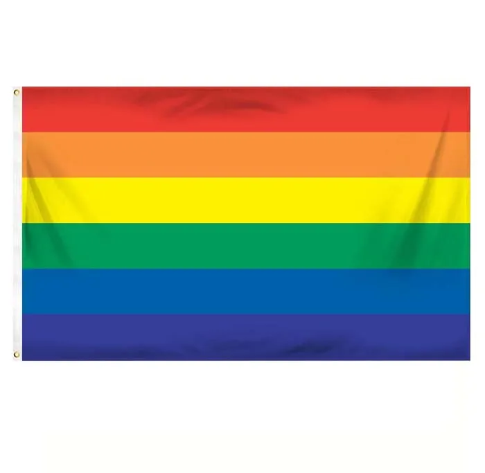 Totem Wholesale Flying 3x5ft Polyester Big Rainbow Lesbian Lgbt Gay Pride Flag Buy Pride Flag 9949