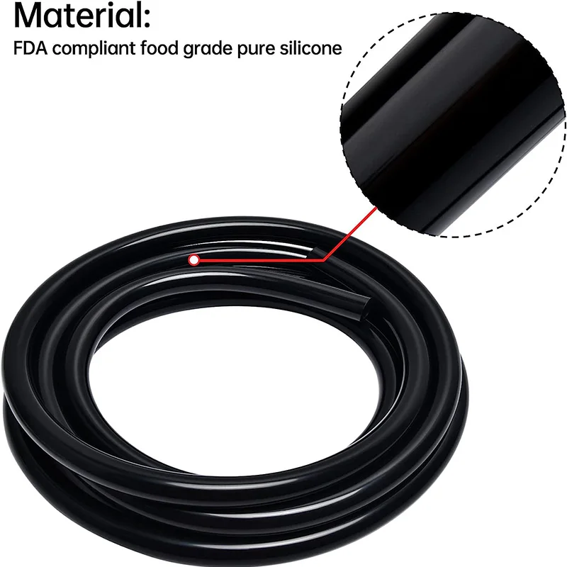 Factory Custom High Performance Silicone Coolant Radiator Hose Tube High Temperature Food Grade Silicone Vacuum Hose