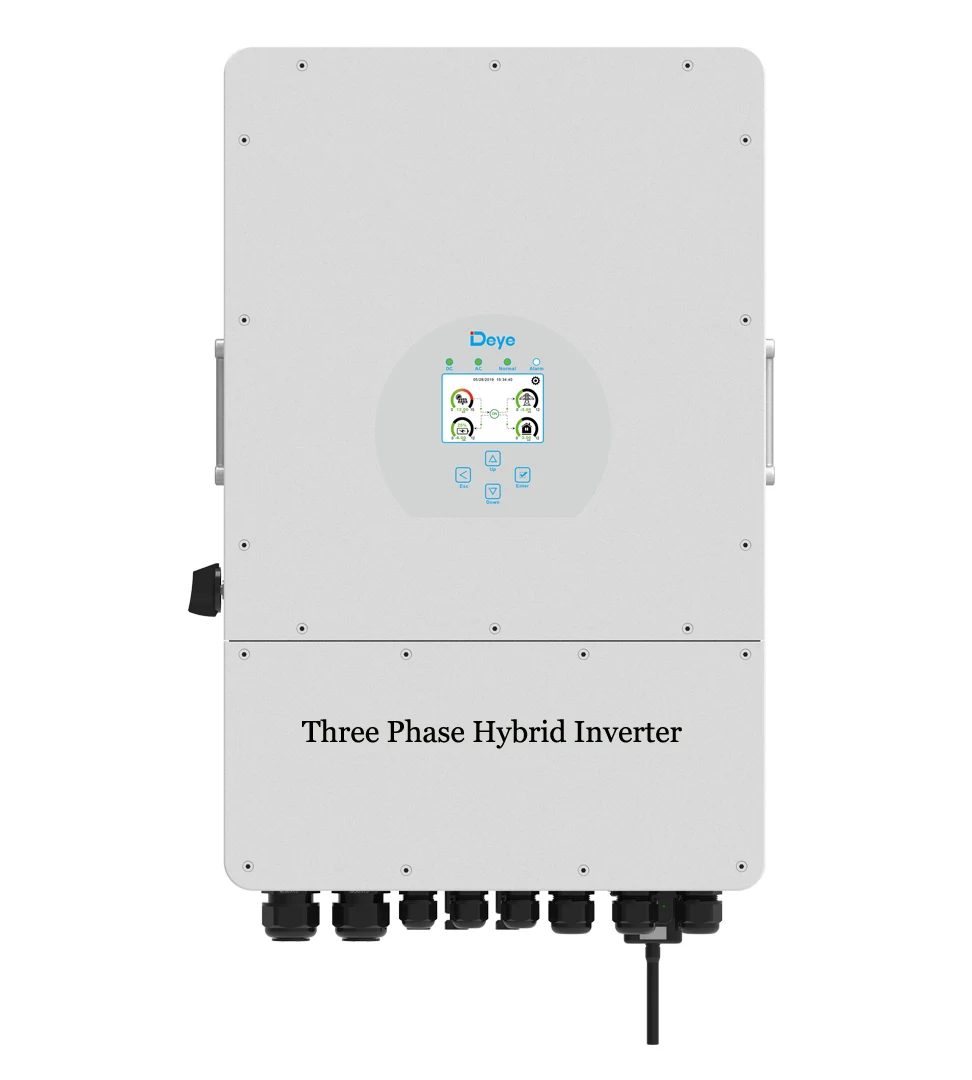 Daye Solar Inverter Deye Hybrid Inverter - 12KW Solar Solution with Smart Cooling