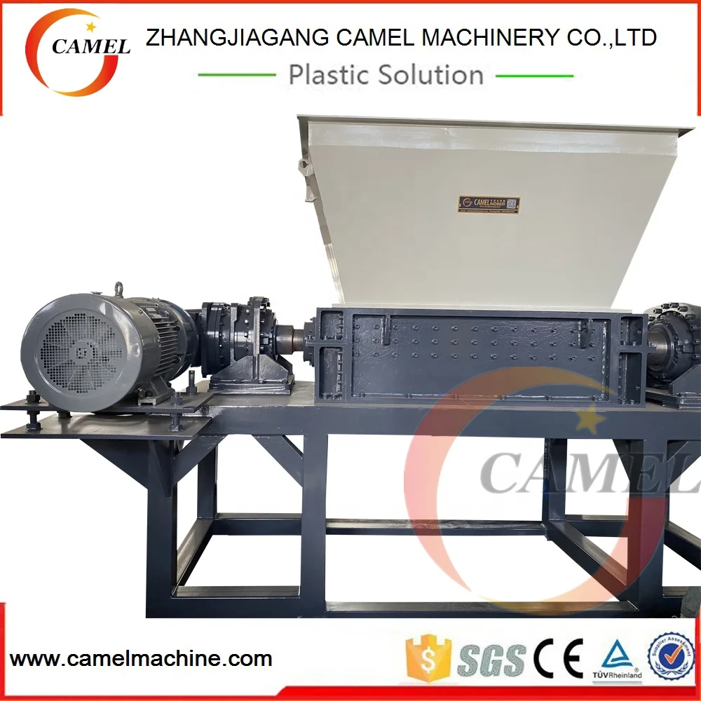 Waste plastic shredder and crusher system - Buy , Product on Zhangjiagang  Camel Machinery Co., Ltd.