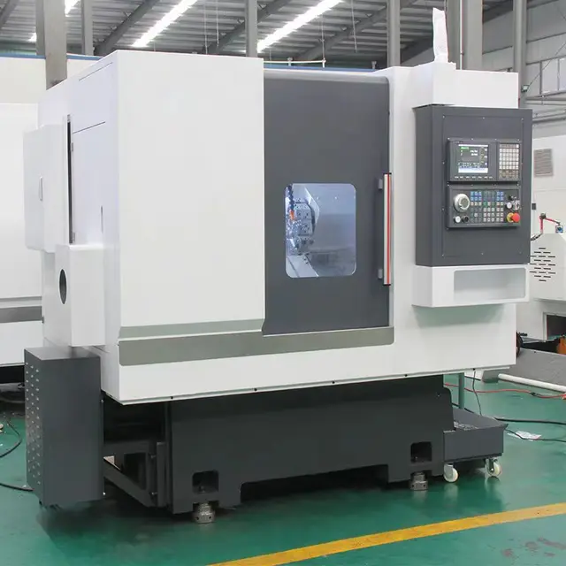 Heavy precision Large Slant Bed Cnc Lathe 55DYW CNC Turning Lathe and Milling Machine with fanuc