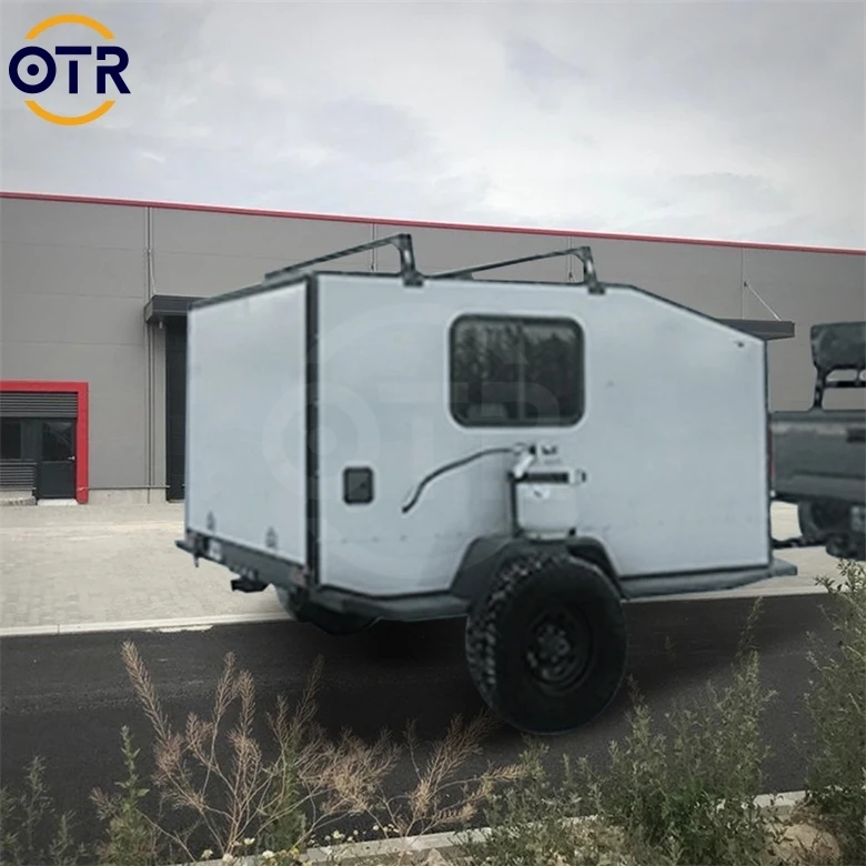 Lightweight Aluminum Truck Camper Trailer for Outdoor Camping RV