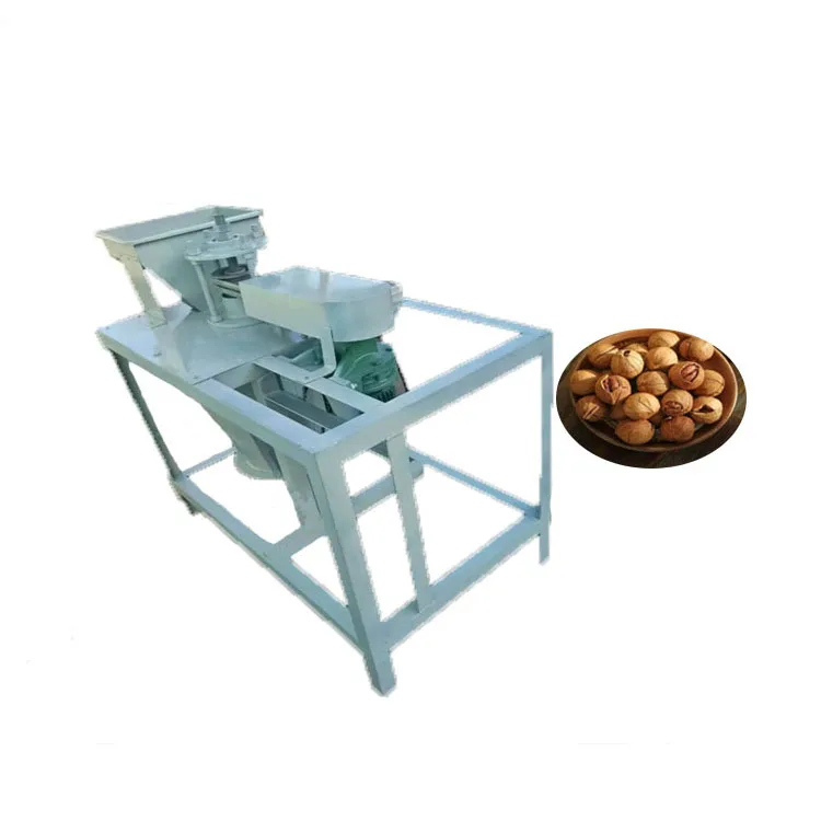 High Quality Walnut Kernel Peeling Machine Pecan Nut Cracker Walnut Cracking Machine