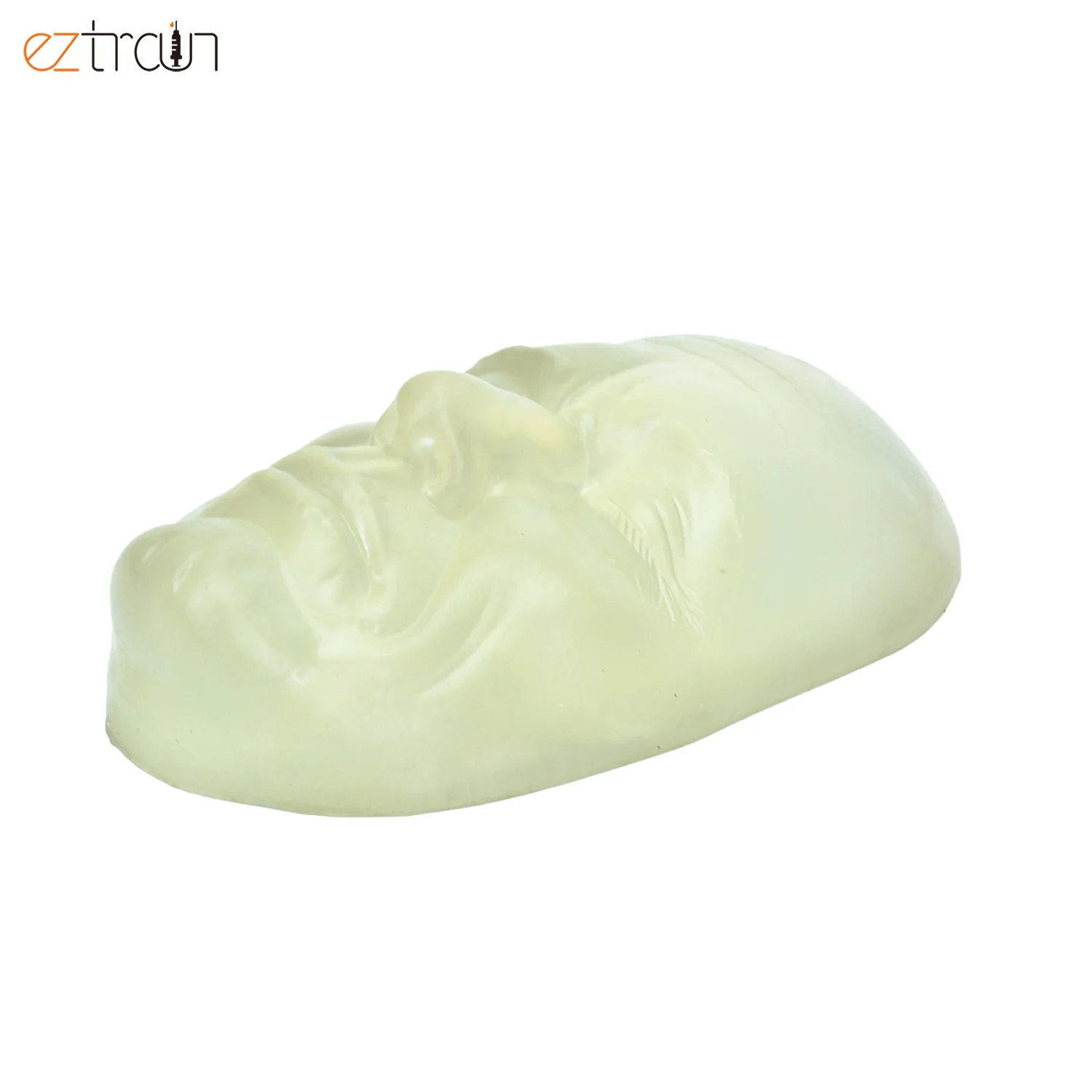 Injection Training Mannequin Clear Transparent Facial Harmonization POD Botox Dermal Filler Anatomical Model for Injection