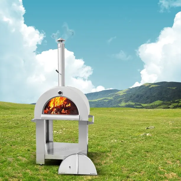 Source Hyxion gas and wood fired stainless steel pizza oven for outdoor on  m.alibaba.com