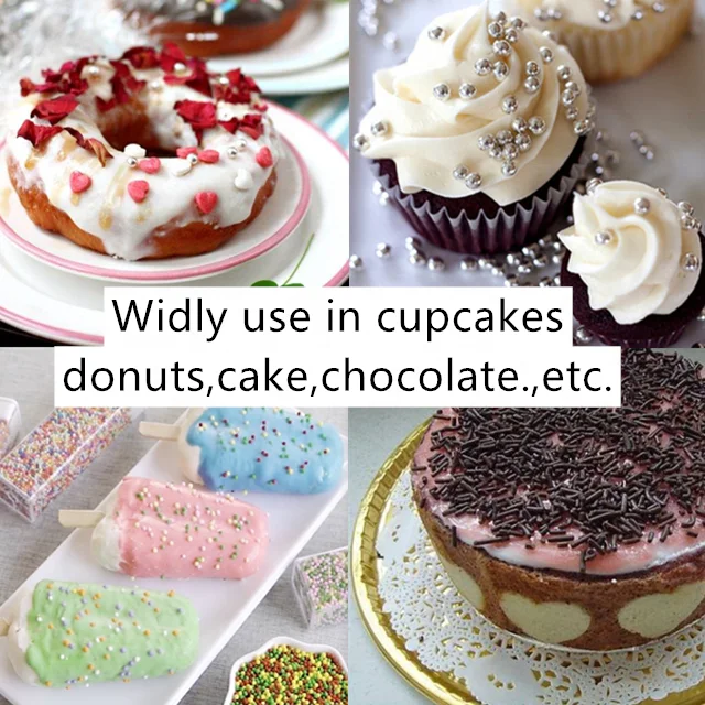 Cakifun съедобные шарики для украшения торта, красочные сладкие шарики с глюкозой, очень приветствуются, 18 месяцев, 50 кг