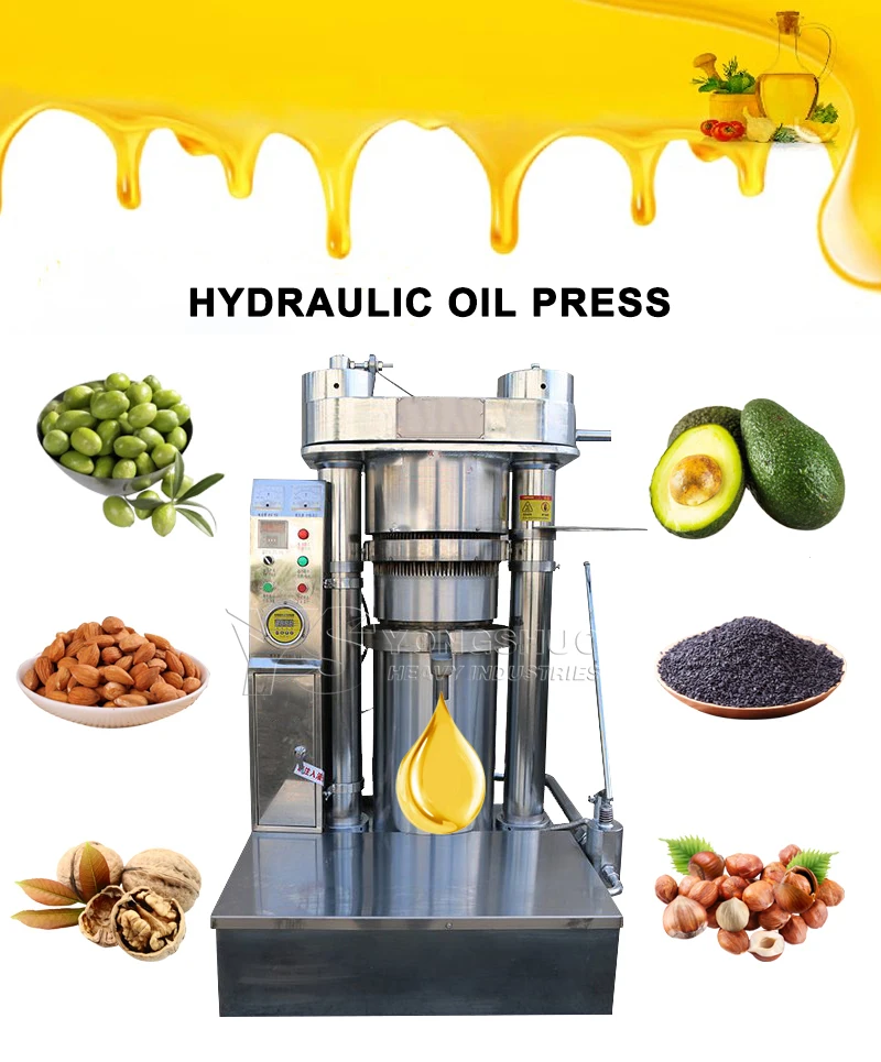 Olive Hydraulic Oil Extractor Machine Edible Oil Extractor Industrial