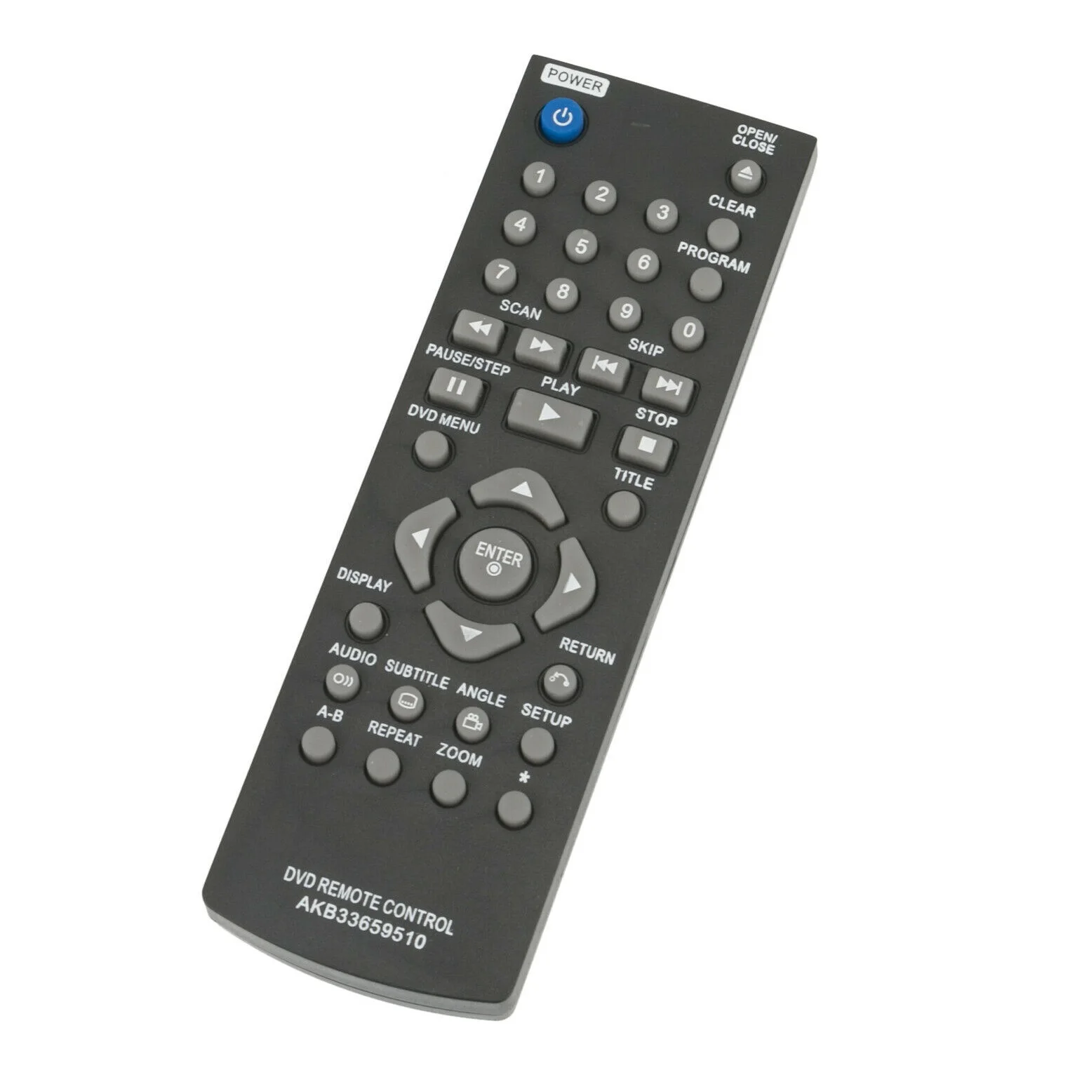 New AKB33659510 Remote Control Use for LG DVD Player DV550 DVX380 DVX382 DV380