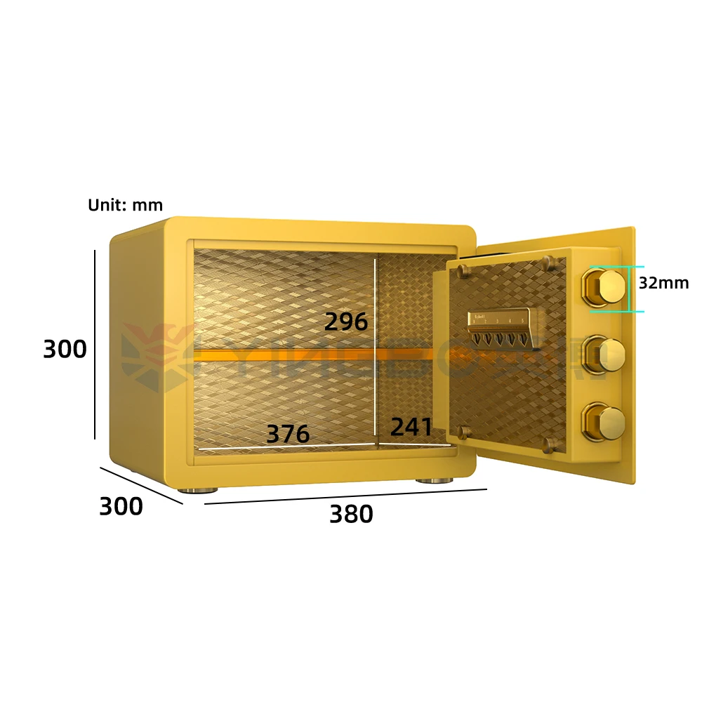 Цветной домашний замок безопасный мини-Сейф для