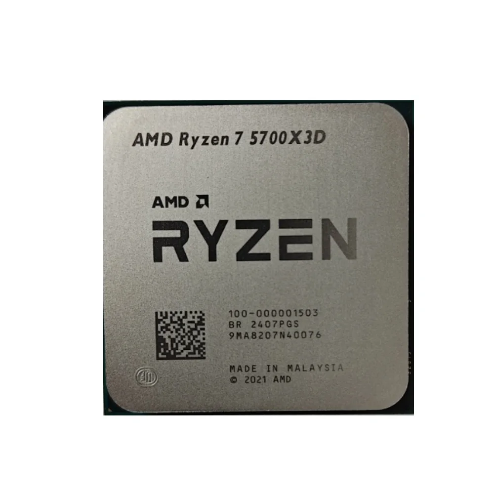 AMD Ryzen 7 5700X3D - 8-Core Desktop Processor with 96M L3 Cache
