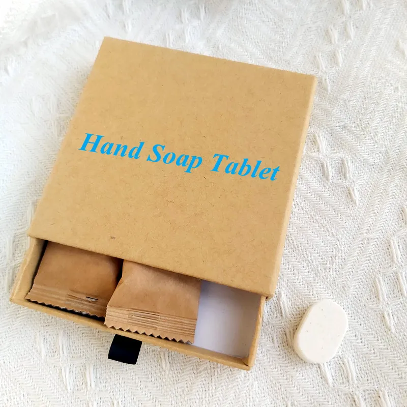 Custom Brand Fragrance Foam Hand Wash Tablet Effervescent Hand Soap