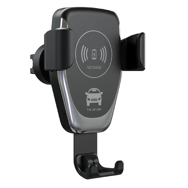 Dropshipping 10W Fast Charging Automatic Clamping Phone Holder Electric OTPT/OVP Wireless Car Charger for iPhone for Samsung