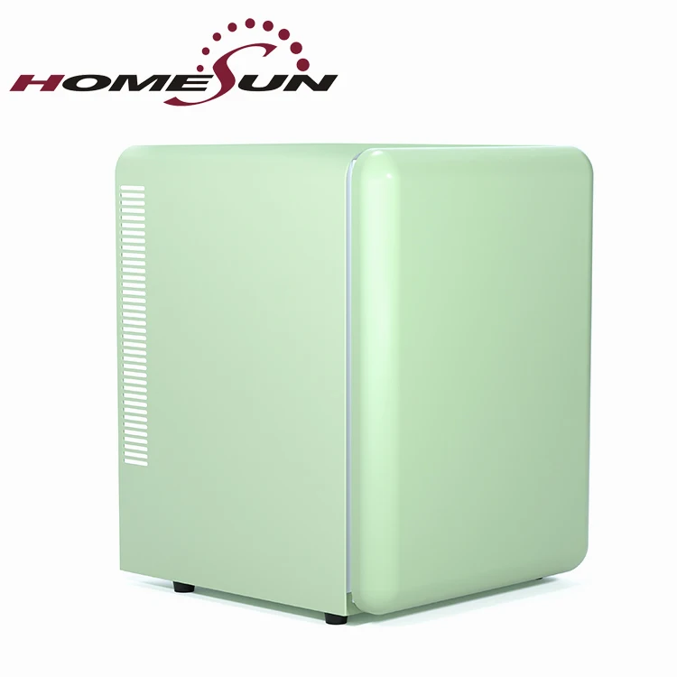 Custom Color 40L yellow retro fridge colorful design mini retro fridge