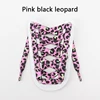 Pink black leopard
