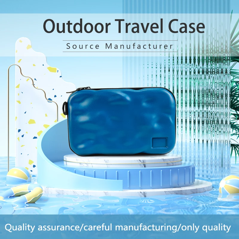 Custom Small New Design Outdoor Travel Bag Women Cosmedics Carry Box ABS Hard Shoulder Storage Case factory