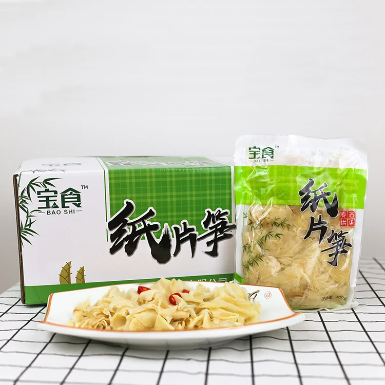 High Quality Vacuum Pack Season Food Bamboo Shoot