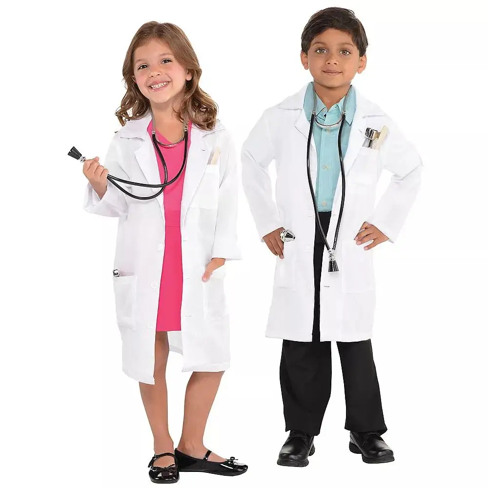 Kids Lab Coat REAL Childrens Scientist Doctor Lab Coats