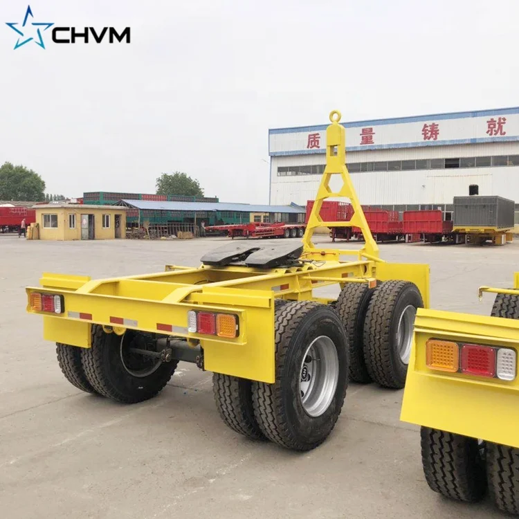 Heavy Duty 2 Axles Drawbar Towing Dolly Skeleton Full Truck Trailer