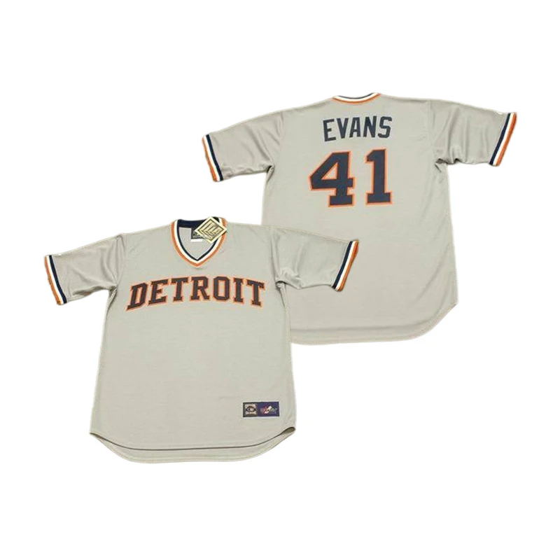 Darrell Evans Detroit Tigers Home Jersey – Best Sports Jerseys