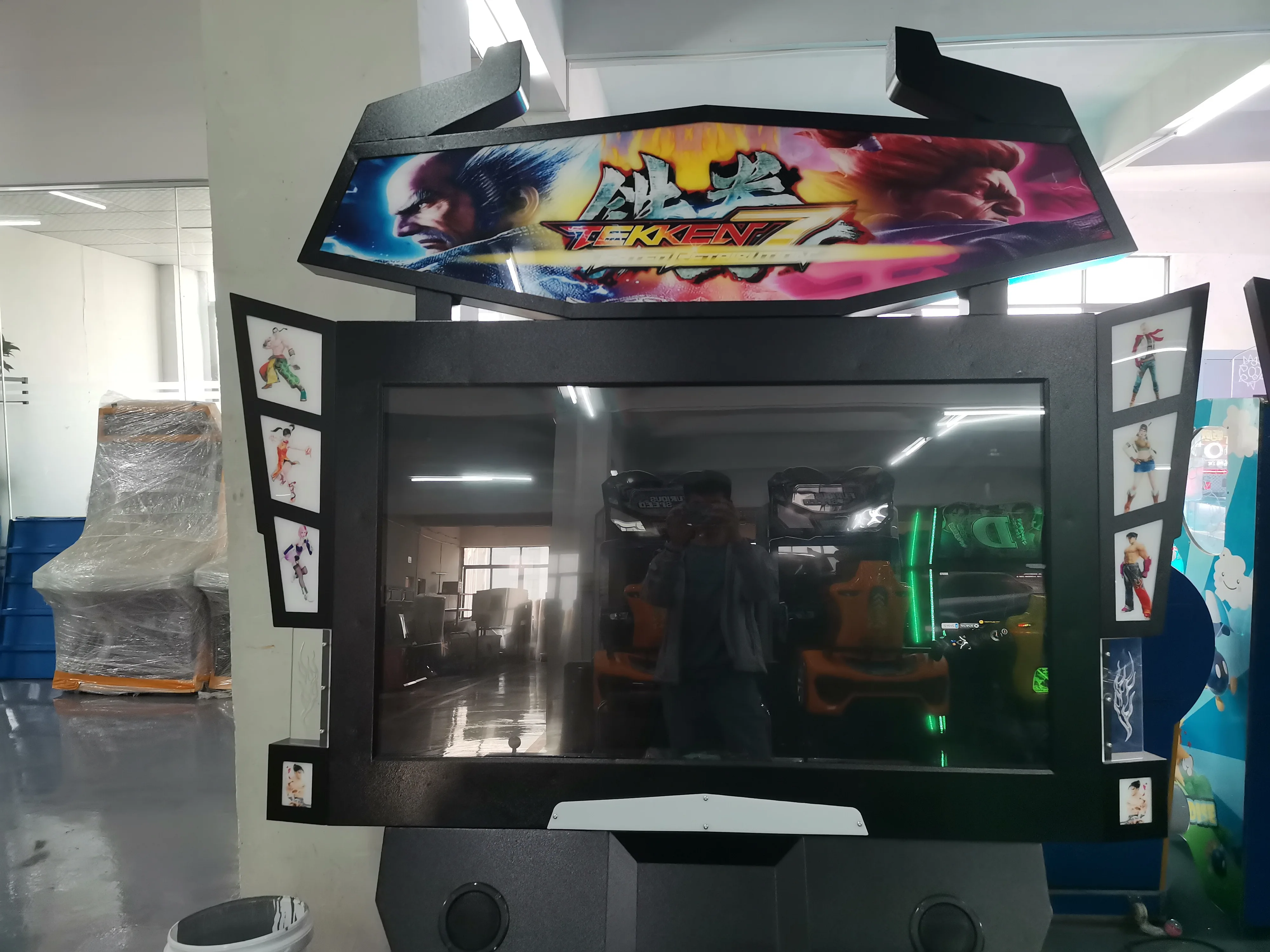 Funpark Hot Selling Coin Operated Arcade Fighting Game Machine Arcade Video Electronic Fighting Game Machine for Shopping Mall factory