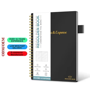 New Arrival A5 53 Weeks Planner Custom Expense Tracker Ledger Book Simplified Personal Checkbook Spiral Notebook Finance Journal