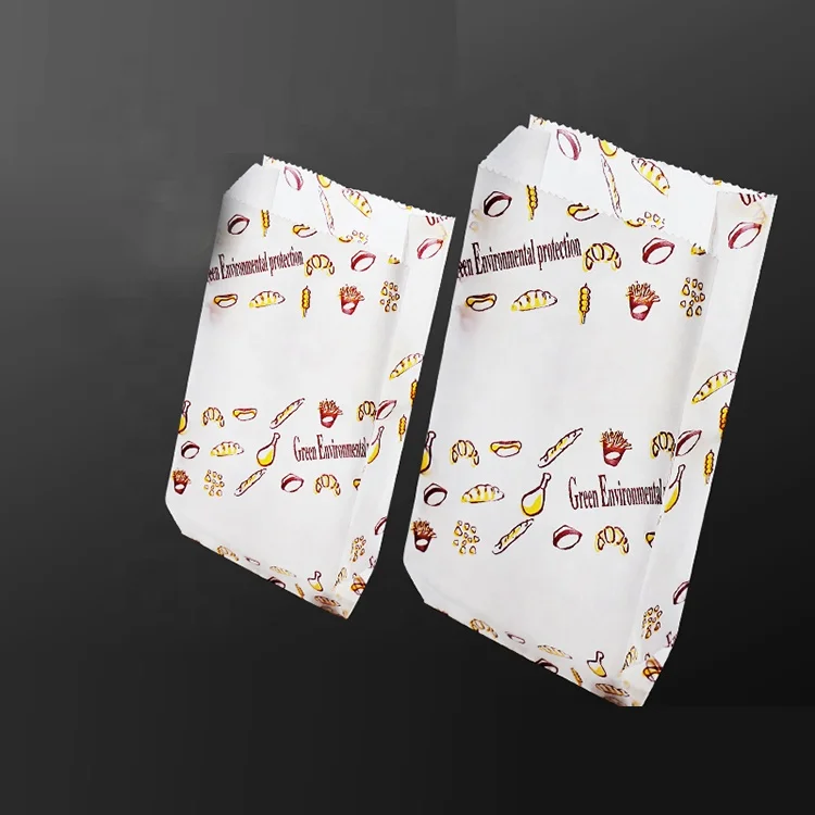 Biodegradable Eco Friendly Mini Paper Pouch Disposable Kraft Paper Pill Sachet Candy Sugar Packaging Bag