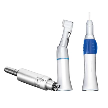 Straight Nose Contra Angle Air Motor Dental Low Speed Handpiece Turbine 2/4Holes