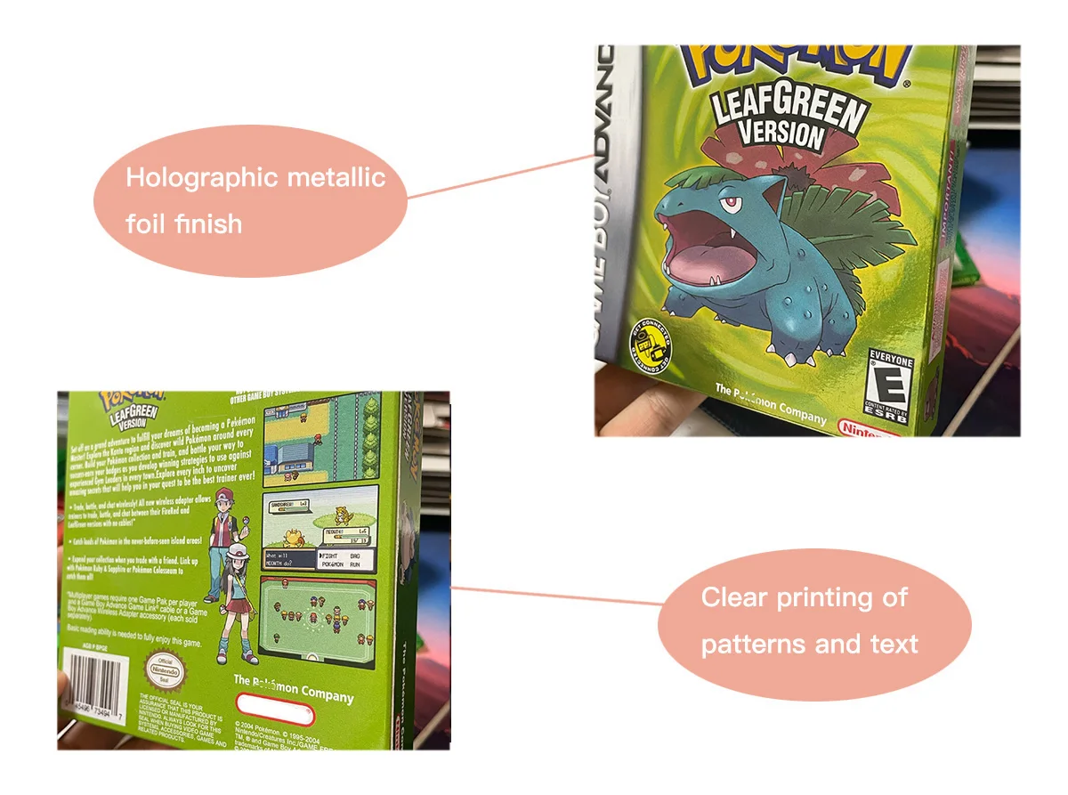 pokémon trading card game pocket new expansion Red Gameboy Color Pokémon Extended Art Display – TCG.Store main image 1