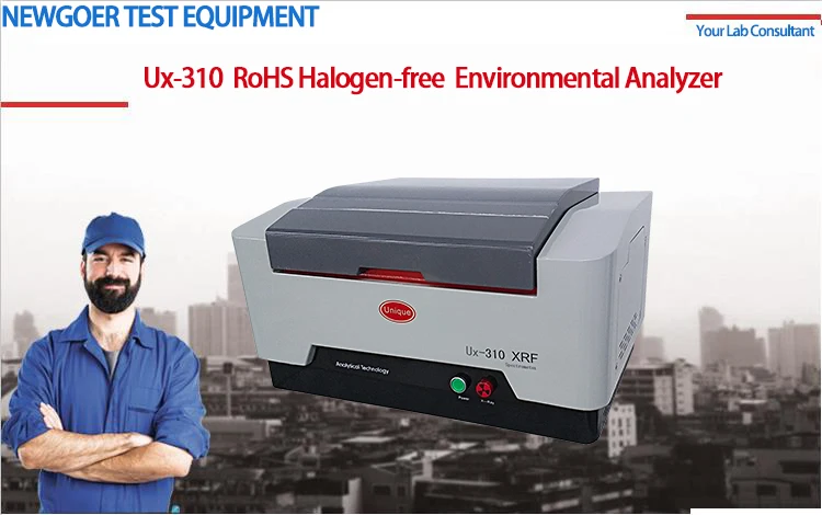 Rohs Instrument Energy Dispersive X Ray Fluorescence Spectrometer XRF Rohs Analyzer