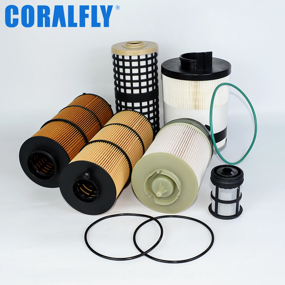 DD13 DD15 DD16 Truck Oil Filter Element LP5090 57209 P7405 P551005 LF17474 A4721800109 for Detroit Freightliner Cascadia