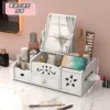 Single-drawer square mirror style - large size