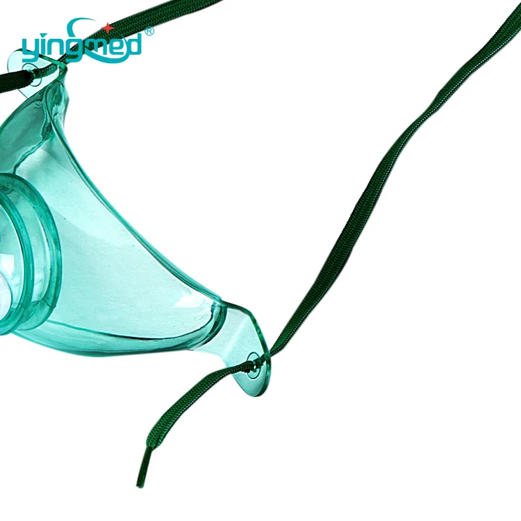 Trach O2 Mask Pediatric Adult Size Disposable Tracheostomy Oxygen Mask - Buy ...