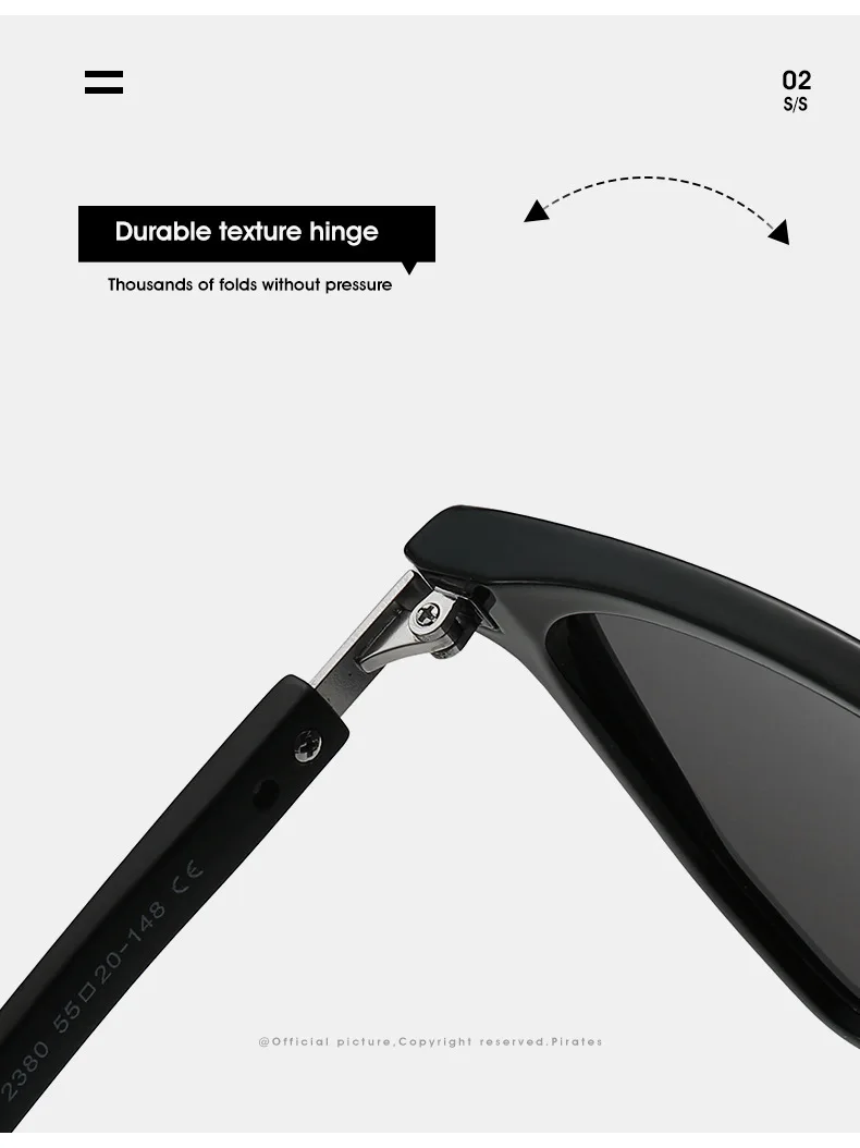 Square Polarised Sunglasses For Men And Women Uv Protection_voghion.com