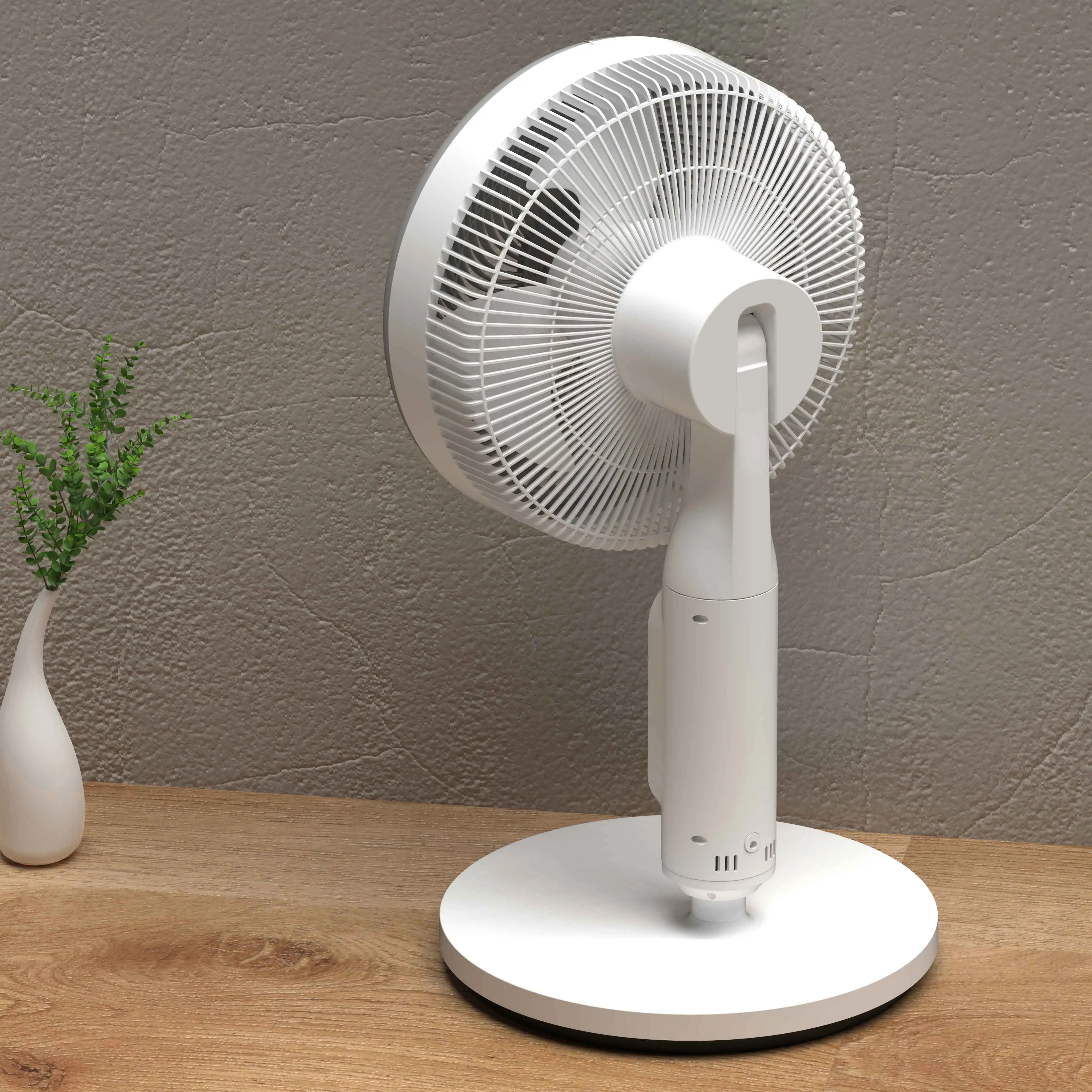 Power Dream Factory Price High Quality Large Electric Rechargeable Solar Floor Standing Fan
